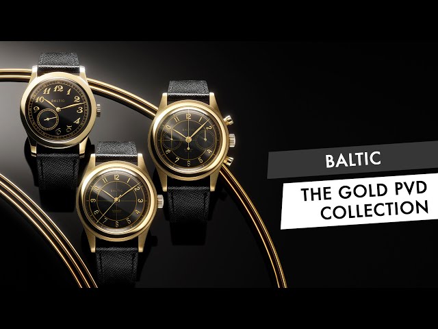QUICK LOOK: Elegant and Cool, The New Baltic Gold PVD Collection (MR01 and 002)