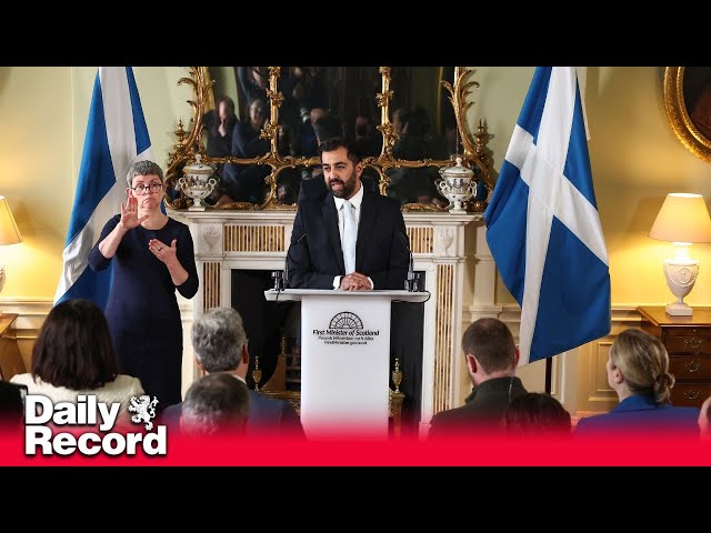 Live: Humza Yousaf resigns as First Minister of Scotland at Bute House