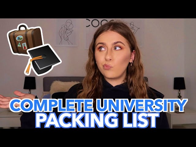 WHAT TO TAKE TO UNI 2021 | complete university essentials packing list!