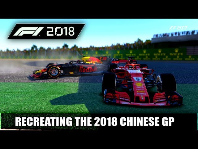 F1 2017 GAME: RECREATING THE 2018 CHINESE GP