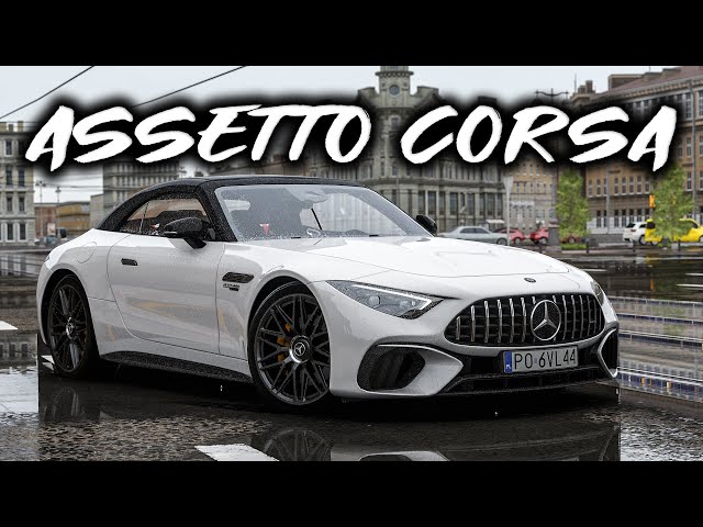 Assetto Corsa - Mercedes-AMG SL 63 4MATIC+ 2023 | TOP SPEED on AUTOBAHN 🔥