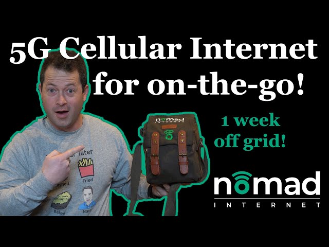 ✅ Off Grid Cellular Internet - Camping RV Roadtrip - Nomad Air Travel Kit Review and Test