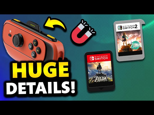 INSANE SWITCH 2 INFO! | Backwards Compatibility, Joy-Cons & More!