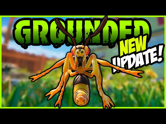 The NEW WASPS IN GROUNDED ARE INSANE!! & Secret Recipe -Grounded - (Update v1.2)