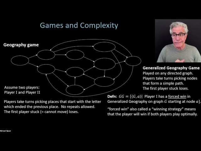 19. Games, Generalized Geography