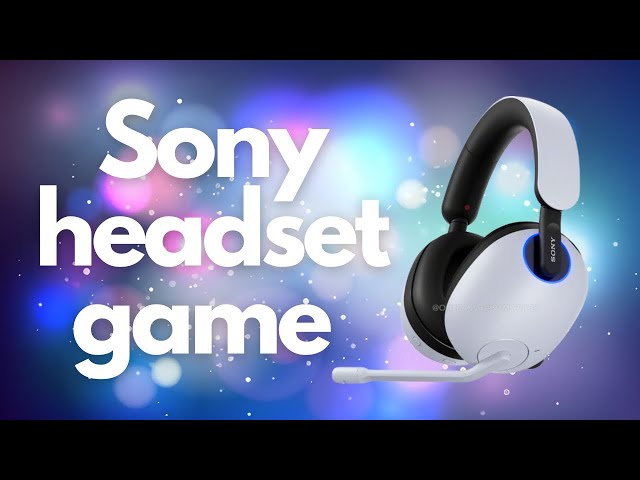 Your First Look At The Sony INZONE H3, H7, H9 Gaming Headphones (Leaked 2022)