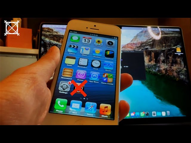 Removing the jailbreak from an iPhone 5... and KEEPING IT on iOS 6!