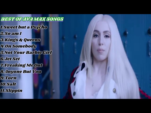 BEST OF AVA MAX GREATEST HIT SONGS 2020