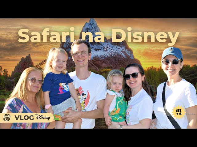 Fizemos um safari na Disney, dia de parque no Animal Kingdom e reação da Julia | Vlog na Disney