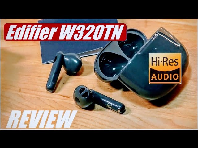 REVIEW: Edifier W320TN Adaptive Active Noise Cancelling Wireless Earbuds - Hi-Res Audio!