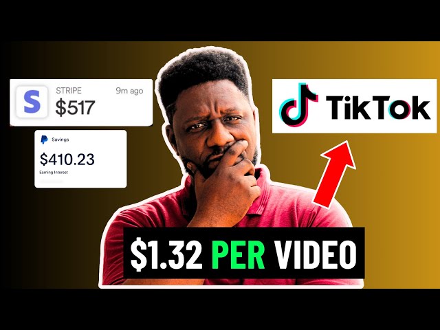 Earn $1.32 Per Video Making TikTok Videos On Your Phone - How To Make Money Online