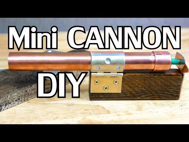 How To Make A Desktop Nitrocellulose Cannon - NightHawkInLight