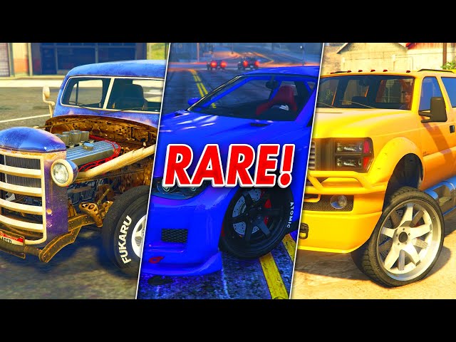 *BEST* Rare Cars To Save In Your Garage In GTA 5 Online! (Solo Rare Car Locations Guide)
