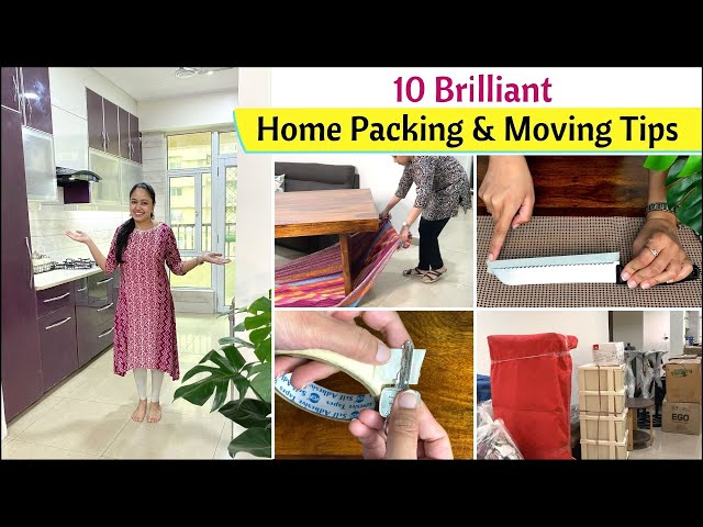10 Brilliant House Packing & Moving Tips | Best Tips For Moving To A New Home | Smart Shifting Hacks