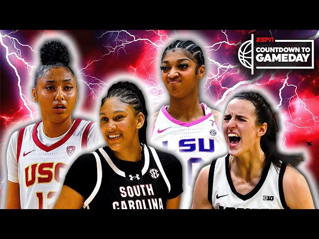 Is Caitlin Clark the GOAT? + LSU/South Carolina preview | Countdown to Women's College GameDay 🏀