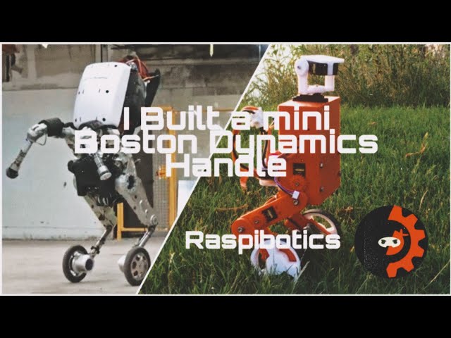 How to make a (Mini) Boston Dynamics Handle - Self Balancing Robot with Arduino and Raspberry Pi