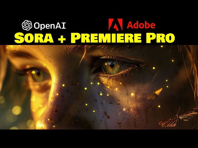Adobe Premiere's STUNNING Integration With OpenAI's SORA | Coming this year?