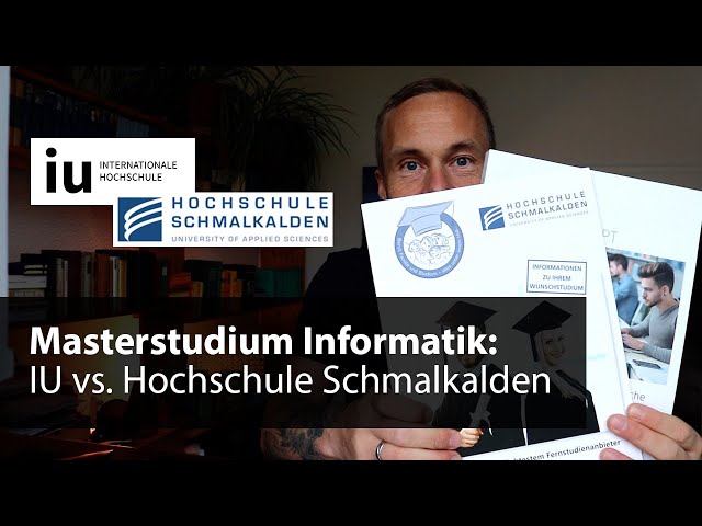 Master-Fernstudium Informatik: IU Internationale Hochschule & Hochschule Schmalkalden im Vergleich