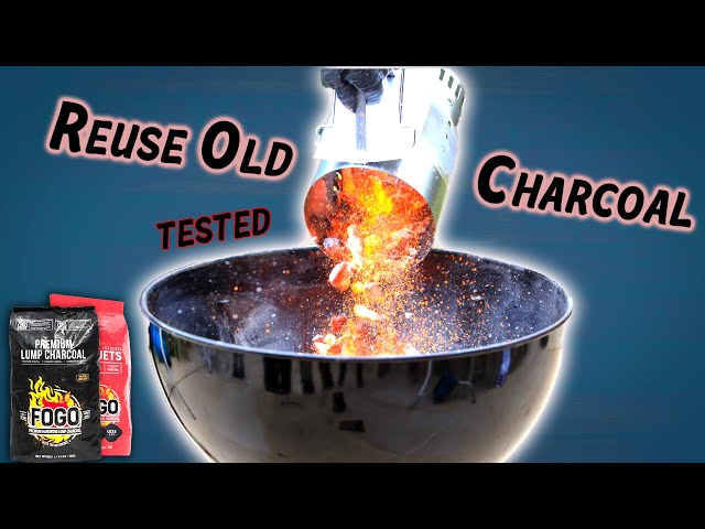 Is Reusing Old Charcoal Worth it? | TESTED
