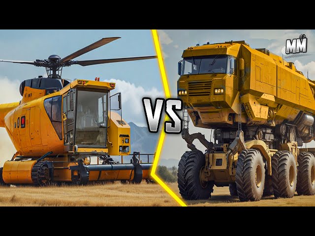 Cutting Edge Clash: FUTURISTIC Heavy Machines Face-Off