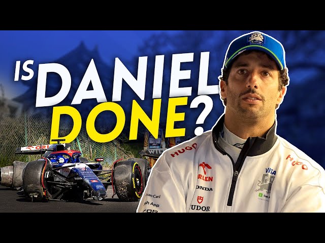 Is Daniel Ricciardo done in F1 after Suzuka crash?