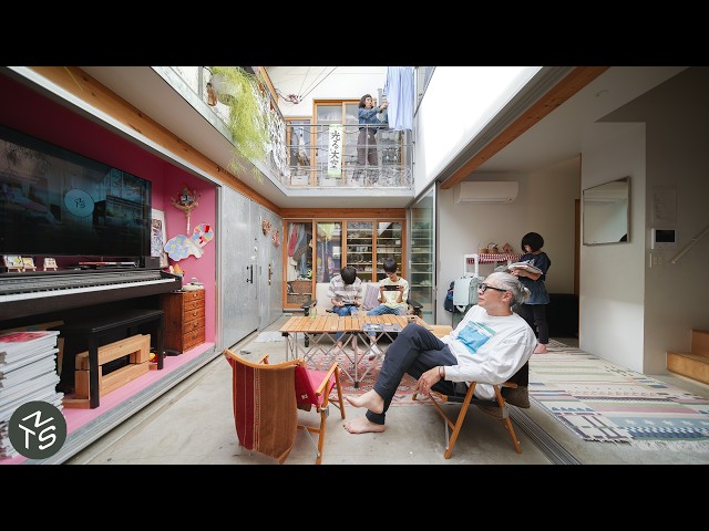 NEVER TOO SMALL - Japanese Artist’s Unique Open Air Family Home, Tokyo 57sqm/613sqft