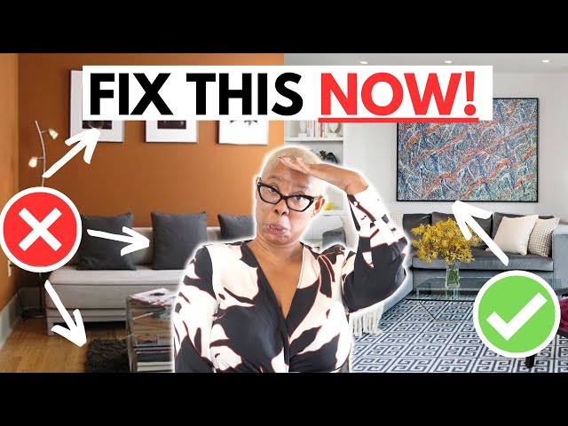 11 Living Room Design Mistakes You NEED to STOP Making! Interior Design Mistakes & How to Fix Them!