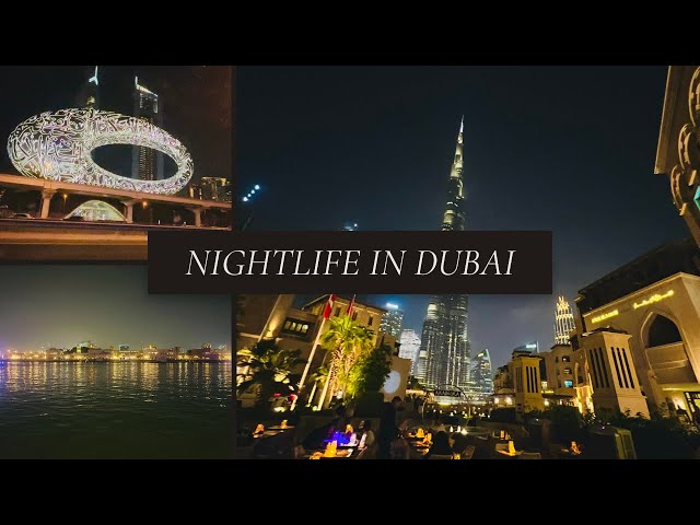 Nightlife in Dubai | Dubai the worlds most beautiful city at night | Dubai at nighttime | Dubai 2023