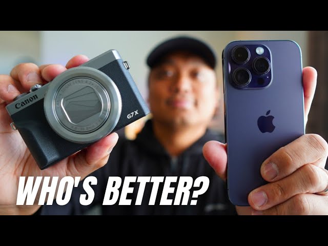 iPhone 14 Pro vs Canon G7x Mark iii! Who's better?