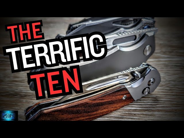 10 Knives I Can't Keep Out Of My Pockets!!