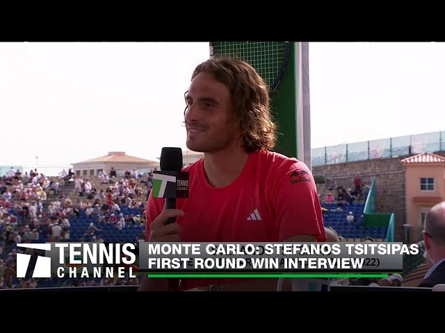 Stefanos Tsitsipas Assesses His Clay-Court Game | Monte Carlo First Round