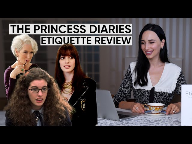 Etiquette Review of Anne Hathaway Movies: The Princess Diaries & The Devil Wears by Jamila Musayeva