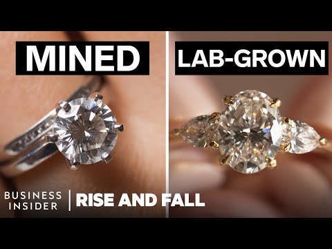 Can Diamonds Made In A Lab Replace Natural Ones? | Rise And Fall