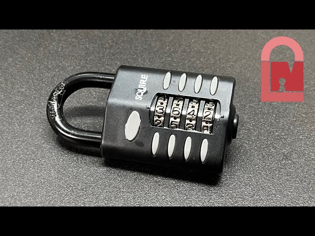 Squire CP50 Combination Padlock Blind Decoded