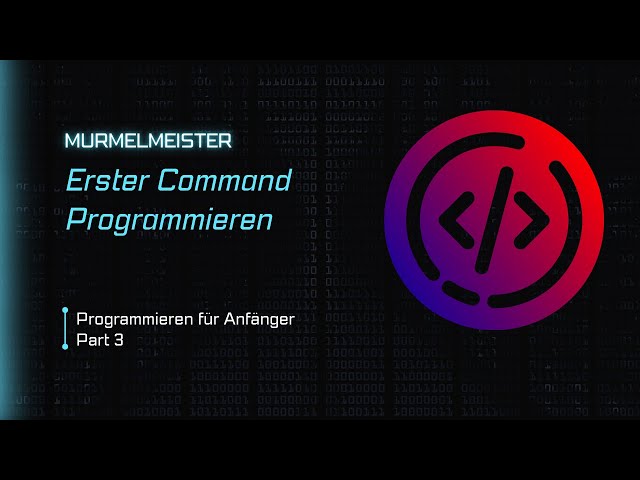 Der erste Command in deinen Plugin programmieren | Coding Part 3 [Anfänger]
