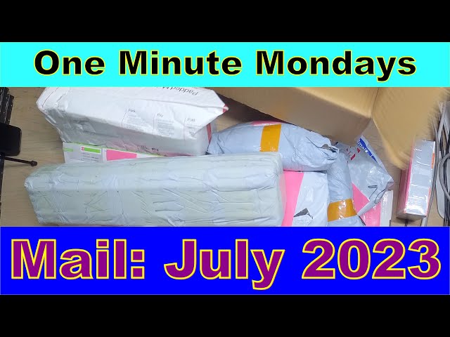 [aa-1mM] One Minute Mondays Intro - Mail: July 2023 ⇢ v23-003