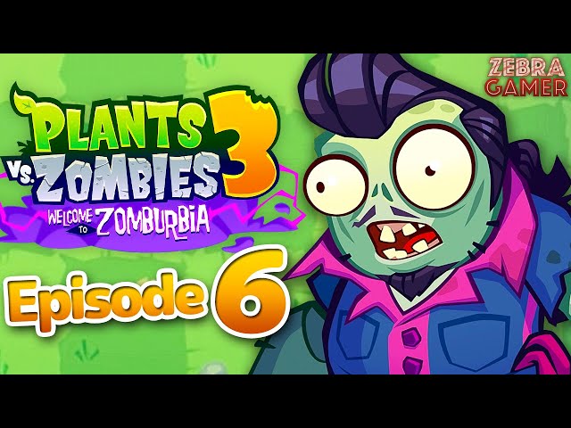 Plants vs. Zombies 3: Welcome to Zomburbia Gameplay Walkthrough Part 6 - Bowling Zombie!