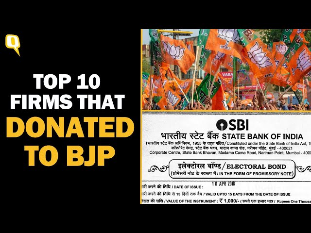 Electoral Bonds Data Out: BJP Got Rs 8,700 Crore; Who Are the Biggest Donors? | The Quint