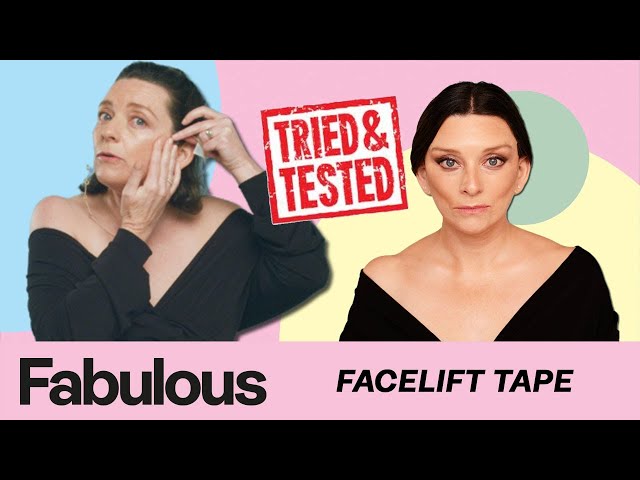 I got the Demi Moore facelift & it knocked 10 years off me in 10 minutes – all you need is some tape