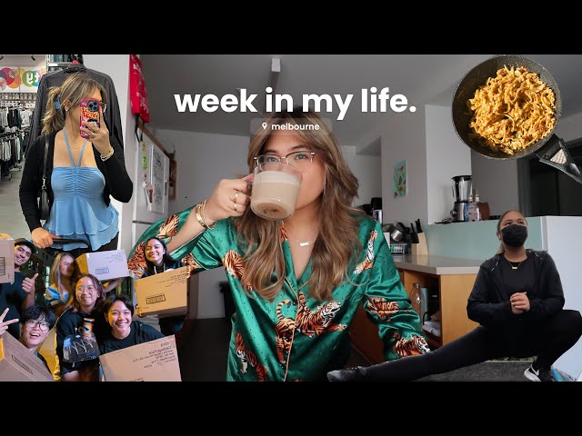 vlog • getting my life together: working out & meal prepping