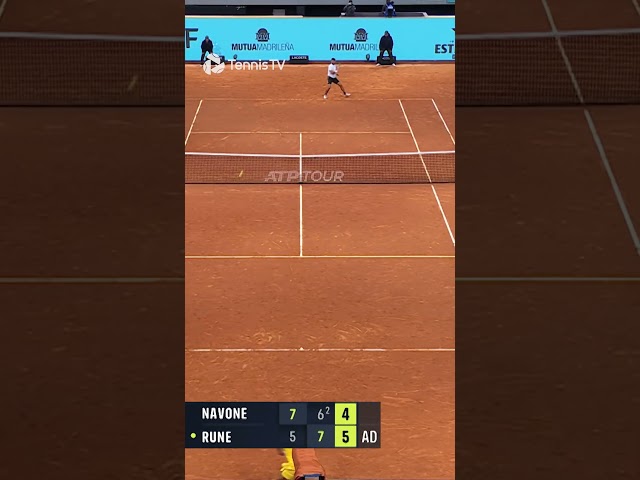 Imagine Producing THIS Match Point Down 🥵