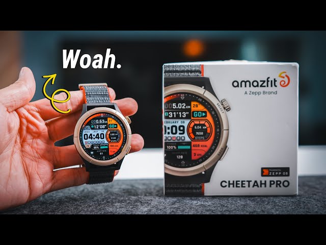 Amazfit Cheetah Pro: An ALL-NEW Runner Focused Smartwatch!
