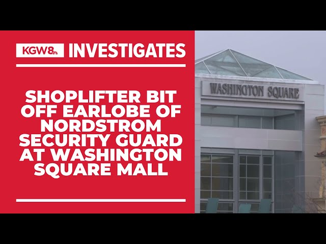 Shoplifter bit off earlobe of Nordstrom security guard at Washington Square