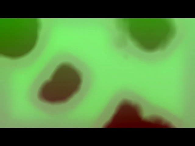 Lava Lamp Cloudy Visuals Green [no sound] 2 hours