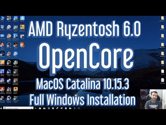 AMD Ryzentosh OpenCore MacOS 10.15.3 Windows Full Installation Guide (Ryzentosh 6.0)