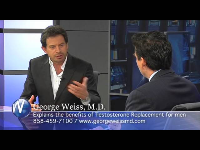 Testosterone Replacement, San Diego Anti-Aging Phys George Weiss, MD