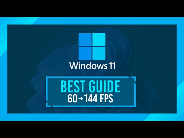 Ultimate Windows 11 Gaming Performance Optimization Guide