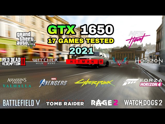 Ryzen 3 3100 GTX 1650 - 17 Games Tested in 2021