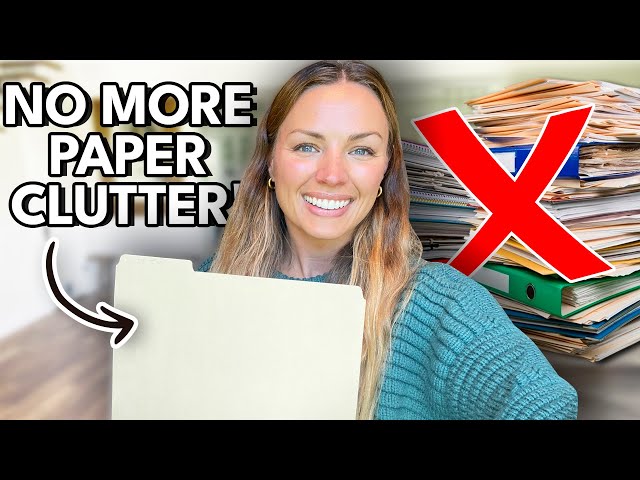 Piles of Paper? Let's Tackle Paper Clutter!