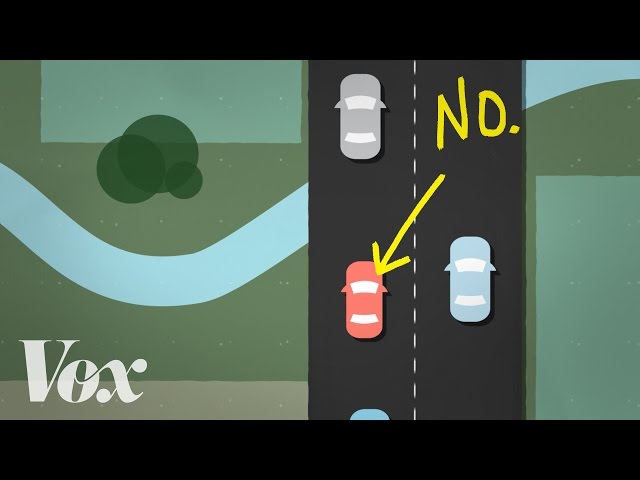 Why you shouldn't drive slowly in the left lane